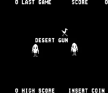 Desert Gun screen shot title